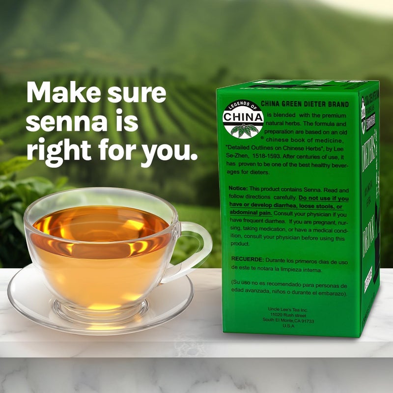 Uncle Lee's Tea Dieters Tea For Weight Loss 30 Bags, 2.12oz (60g) - (Pack of 2) - Image 5